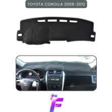 E-BİZ Toyota Corolla (2006-2012) Araca Özel Torpido Örtüsü | Ön Göğüs Kılıfı | Tam Koruma | Kaymaz | B32