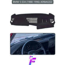 E-BİZ Bmw E34 Airbagsiz (1988-1996) Torpido Örtüsü | Güneşten Korur | Kolay Montaj | Tam Uyum | C92