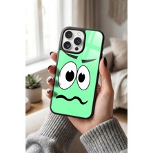 Snacase Apple iPhone 15 Pro Max Uyumlu Plankton Tasarımlı Parlak Premium Kılıf