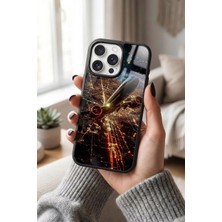 Snacase Apple iPhone 13 Pro Uyumlu Uçak Tasarımlı Glossy Premium Kılıf