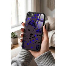Snacase Apple iPhone 7/8/se Uyumlu Iskambil Kağıdı Tasarımlı Glossy Premium Kılıf