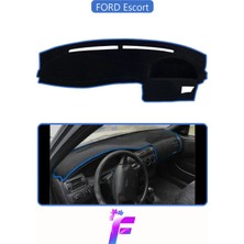 E-BİZ Ford Escort Uyumlu Torpido,panel Örtüsü | Hızlı ve Kolay Montaj | Kaymaz Tasarım | Tam Uyum | F5