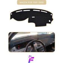 E-BİZ Mazda 626 (1991-1998) Uyumlu Torpido Örtüsü | Araca Özel Üretim | Kolay Montaj | Torpido Kılıf |TD37