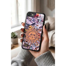 Snacase Apple iPhone 7/8/se Uyumlu Tarot Kartları Tasarımlı Glossy Premium Kılıf