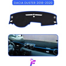 E-BİZ Dacıa Duster (2018-2020) Uyumlu Torpido Örtüsü | Araca Özel Üretim | Kolay Montaj | TA71