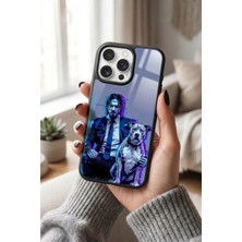 Snacase Apple iPhone 16 Pro Max Uyumlu John Wick Tasarımlı Parlak Premium Kılıf