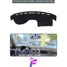 E-BİZ Hyundai Accent Admire/milenium (2000-2006) Torpido Örtüsü | Güneşten, Isıdan, Çatlamadan Korur | F92
