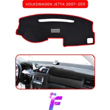 E-BİZ Volkswagen Jetta (2007-2011) Torpido Örtüsü | Güneşten, Isıdan, Çatlamadan Korur | Tam Uyum | C15