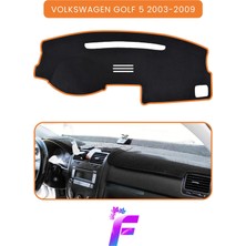 E-BİZ Volkswagen Golf 5 (2003-2009) Torpido Örtüsü | Güneşten, Isıdan, Çatlamadan Korur | Tam Uyum | C4