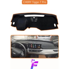 E-BİZ Chery Tiggo 7 Pro Araca Özel Torpido Örtüsü | Ön Göğüs Kılıfı | Tam Koruma | Oto Aksesuar | D40
