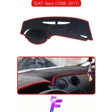 E-BİZ Seat Ibıza (2008-2017) Uyumlu Torpido Örtüsü | Yansıma Önleyici | Tam Koruma | Hızlı Montaj | K15
