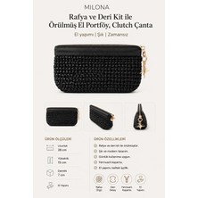 El Yapımı El Portföy Clutch Çanta