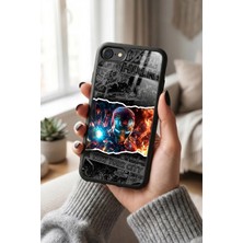 Snacase Apple iPhone 7/8/se Uyumlu Demir Adam Tasarımlı Parlak Premium Kılıf