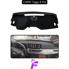 E-BİZ Chery Tiggo 8 Pro Torpido Örtüsü | Güneşten, Isıdan, Çatlamadan Korur | Tam Uyum | D48