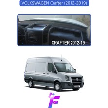E-BİZ Volkswagen Crafter (2012-2019) Uyumlu Torpido Örtüsü | Yansıma Önleyici | Koruma | Hızlı Montaj |K77