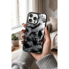 Snacase Apple iPhone 15 Pro Uyumlu Karanlık Eller Tasarımlı Parlak Premium Kılıf