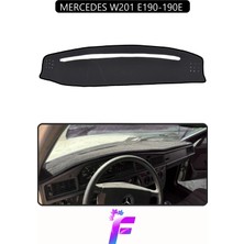 E-BİZ Mercedes W201/E190 Uyumlu Torpido Örtüsü | Yansıma Önleyici | Kolay Montaj | Tam Koruma | H12