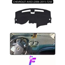 E-BİZ Chevrolet Aveo (2006-2011) Araca Özel Torpido Örtüsü | Ön Göğüs Kılıfı | Tam Koruma | Tam Uyum | D54