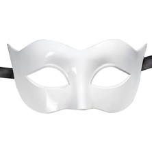 Belirtilmemiş Beyaz Renk Masquerade Kostüm Partisi Venedik Balo Maskesi
