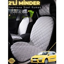 E-BİZ Fiat Stilo Uyumlu 2'li Süet Oto Koltuk Minderi | Tam Koruma | Universal | Oto Koltuk Kılıfı | A3