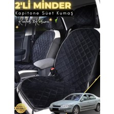 E-BİZ Renault Laguna 1 Uyumlu 2'li Süet Oto Koltuk Minderi | Terletmez | Universal | Tam Koruma | A2