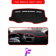 E-BİZ Fıat Bravo (2007-2014) Araca Özel Torpido Örtüsü | Ön Göğüs Kılıfı | Tam Koruma | Oto Aksesuar | E27