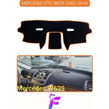 E-BİZ Mercedes Vito (2003-2014) Uyumlu Torpido Örtüsü | Kolay Montaj | Yansıma Önleyici | Koruma | G94