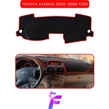 E-BİZ Toyota Avensis T250 (2003-2008) Uyumlu Torpido Örtüsü | Çatlama ve Isıya Karşı Tam Koruma | B9
