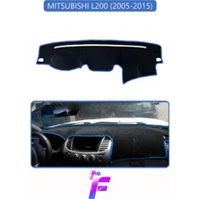 E-BİZ Mıtsubıshı L200 (2005-2015) Araca Özel Torpido Örtüsü | Kolay Montaj | Güneşten Korur | Koruma | H35