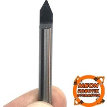 Meon Robotik Otomasyon Yazı Yazma Pantograf Karbür Cnc Freze Ucu 6X0.5X57 mm