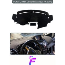 E-BİZ Ford C-Max Double Ekran (2010-2014) Torpido Örtüsü | Güneşten Korur | Kolay Montaj | Tam Uyum | E86