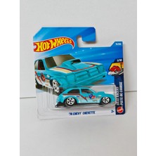 Hot Wheels Drag Racers Pıste De Course Serisi - 76 Chevy Chevette Model Araba