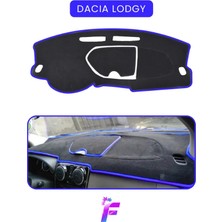 E-BİZ Dacıa Lodgy (2010-2017) Araca Özel Torpido Örtüsü | Ön Göğüs Kılıfı | Koruma | Oto Aksesuar | TA77
