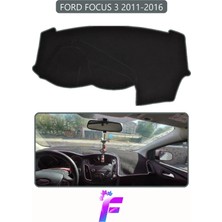 E-BİZ Ford Focus 3 (2011-2016) Torpido Örtüsü | Güneşten Korur | Kolay Montaj | Tam Uyum | Araca Özel |E80