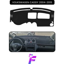 E-BİZ Volkswagen Caddy (2004-2015) Araca Özel Torpido Örtüsü | Ön Göğüs Kılıfı | Tam Koruma |B78