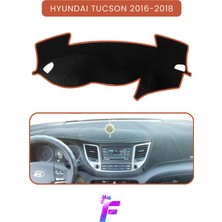 E-BİZ Hyundai Tucson (2016-2018) Araca Özel Torpido Örtüsü | Ön Göğüs Kılıfı | Tam Koruma | TC82