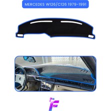 E-BİZ Mercedes W126 (1976-1985) Uyumlu Ön Göğüs Koruma | Hızlı ve Kolay Montaj | Kaymaz Tasarım | TD59