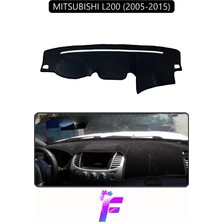 E-BİZ Mıtsubıshı L200 (2005-2015) Araca Özel Torpido Örtüsü | Kolay Montaj | Güneşten Korur | Koruma | H36