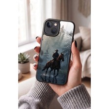 Snacase Apple iPhone 15 Uyumlu Kovboy Tasarımlı Parlak Premium Kılıf