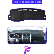 E-BİZ Toyota Corolla (2006-2012) Araca Özel Torpido Örtüsü | Ön Göğüs Kılıfı | Tam Koruma | Kaymaz | B35