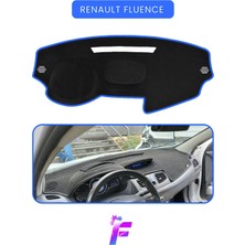 E-BİZ Renault Fluence Araca Özel Torpido Örtüsü | Ön Göğüs Kılıfı | Tam Koruma | Oto Aksesuar | A35