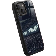 Snacase Apple iPhone 13 Mini Uyumlu Kartal Tasarımlı Parlak Premium Kılıf
