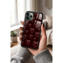 Snacase Apple iPhone 11 Pro Uyumlu Kalp Figürü Tasarımlı Glossy Premium Kılıf