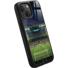 Snacase Apple iPhone 12 Mini Uyumlu Stadyum Tasarımlı Parlak Premium Kılıf