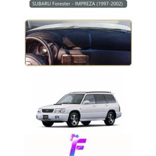 E-BİZ Subaru Forester / Impreza (1997-2002) Uyumlu Torpido Örtüsü | Yansıma Önleyici | Tam Koruma | K38