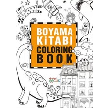 Belirtilmemiş Boyama Kitabı - Coloring Book - 24X33,5 cm