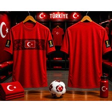 Sonvadi Türkiye Milli Takım Isimsiz 2026 Fıfa World Cub Kırmızı Iç Saha Yetişkin Forma Unıseks