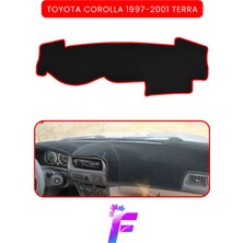 E-BİZ Toyota Corolla Terra (1997-2001)  Torpido Örtüsü | Güneşten Korur | Kolay Montaj | Tam Uyum | B21