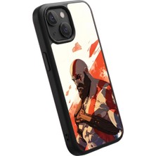 Snacase Apple iPhone 13 Mini Uyumlu Kratos Tasarımlı Glossy Premium Kılıf