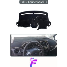 E-BİZ Ford Courier (2020+) Ekranlı Torpido Örtüsü | Güneşten Korur | Kolay Montaj | Tam Uyum | E92